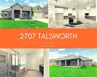 2707 Talsworth Drive, College Station, TX 77845