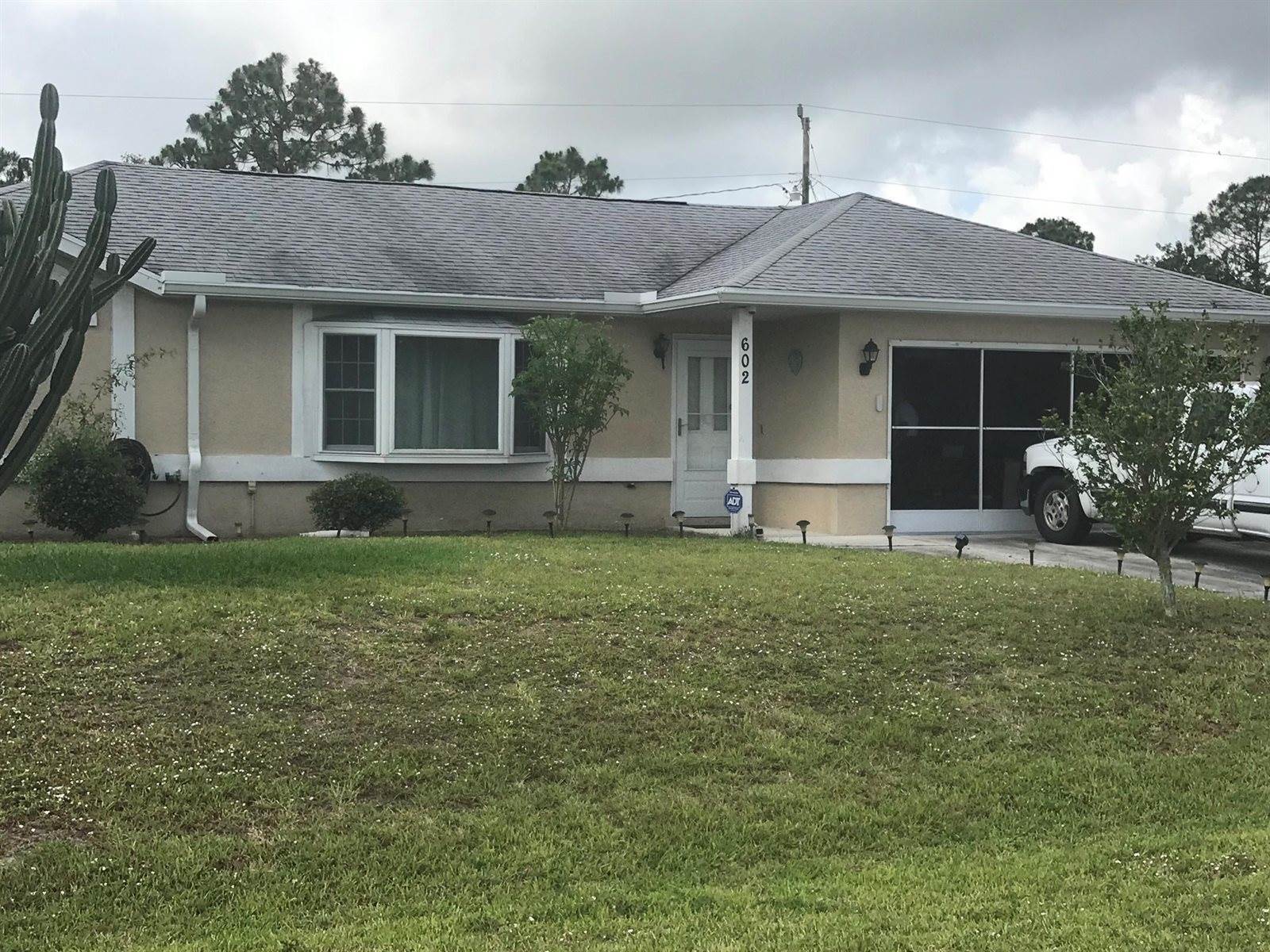 602 SW Stillman Avenue, Port Saint Lucie, FL 34953