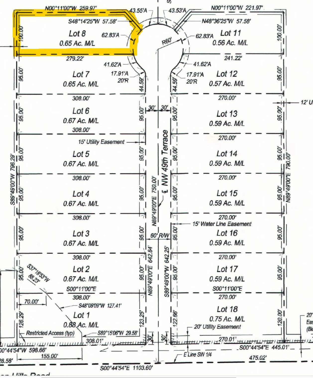 Lot 8 NW Green Hills RD, Topeka, KS 66618