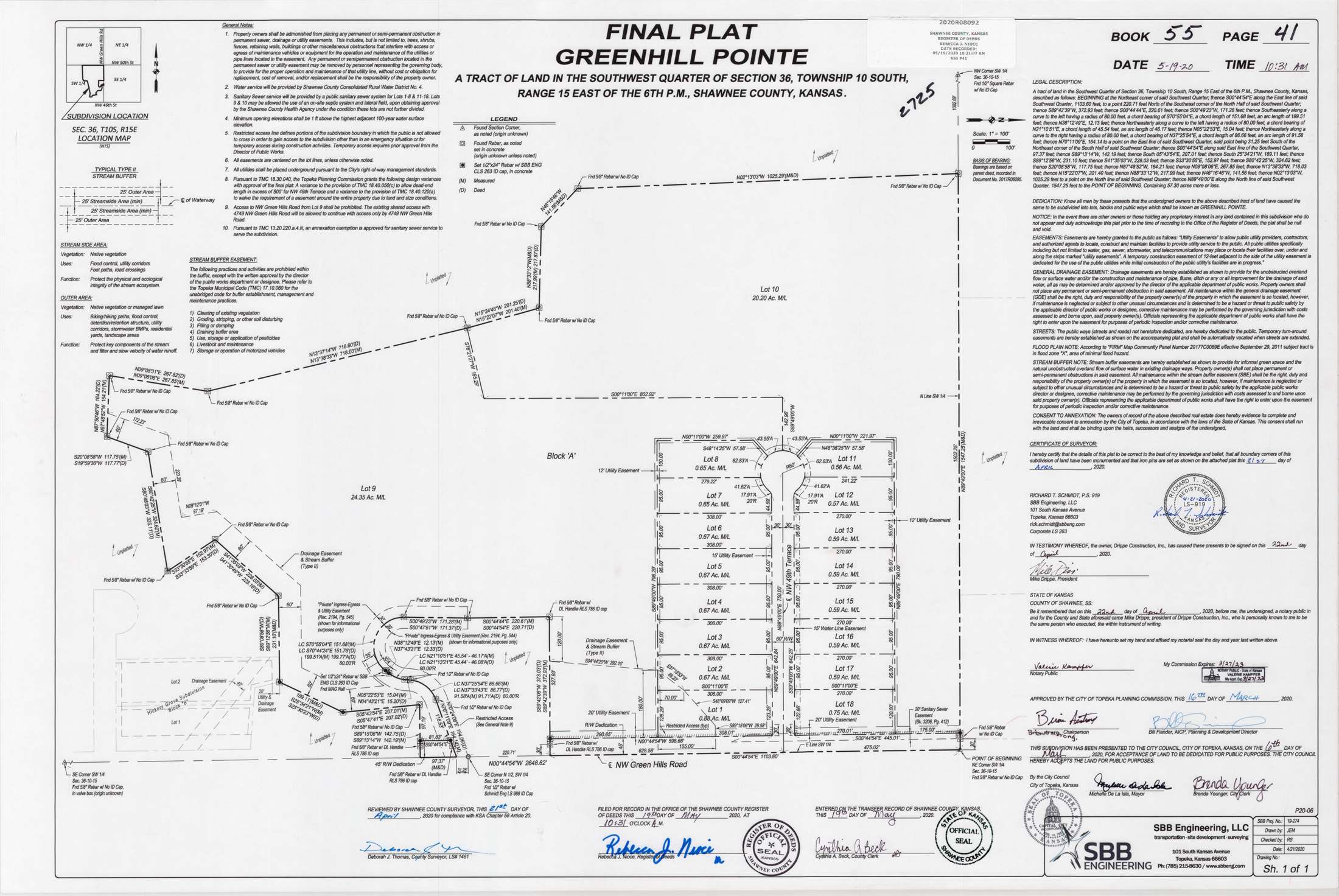 Lot 10 NW Green Hills Rd, Topeka, KS 66618