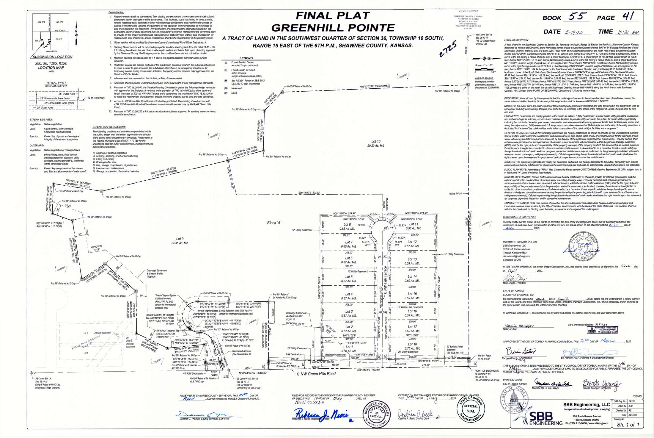 Lot 9 NW Green Hills Rd, Topeka, KS 66618