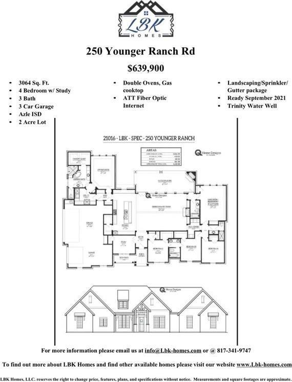250 Younger Ranch Road, Azle, TX 76020