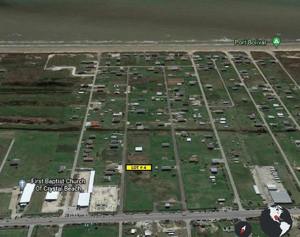 Lot 4 Selwyn Road, Crystal Beach, TX 77650