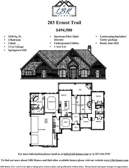 203 Ernest Trail, Springtown, TX 76082