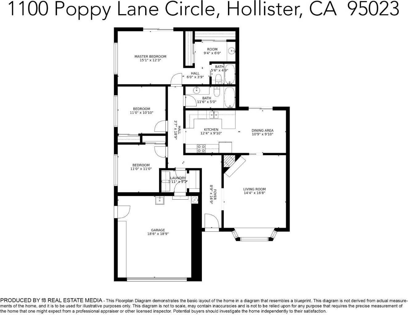 1100 Poppy Lane CIR, Hollister, CA 95023