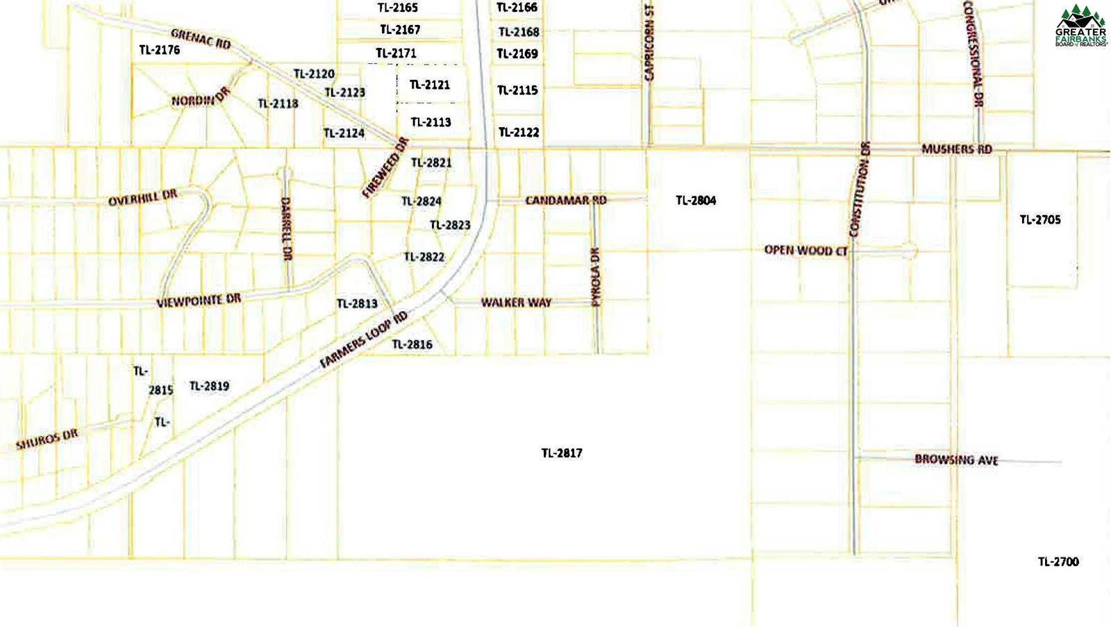 Lot 2817 Farmers Loop Road, Fairbanks, AK 99709