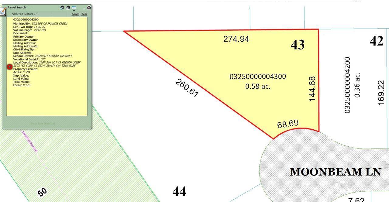 714 Moon Beam, Francis Creek, WI 54214