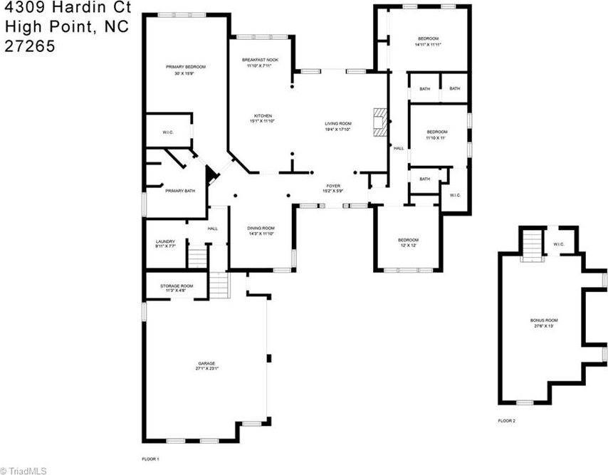 4309 Hardin Court, High Point, NC 27265