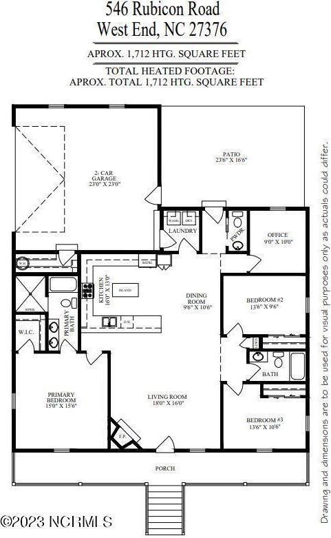 546 Rubicon Road, West End, NC 27376