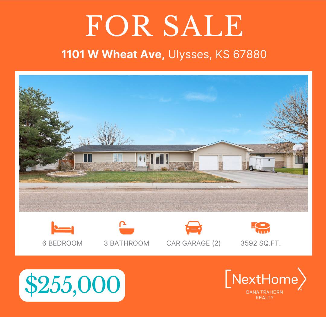 1101 W Wheat Ave, Ulysses, KS 67880