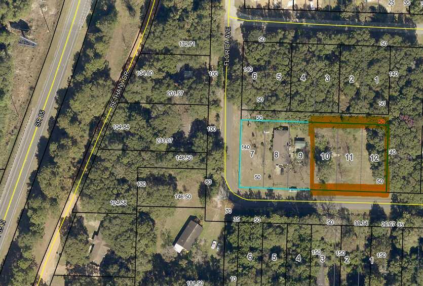 3156 East Chestnut Avenue, Lots 10-12, Crestview, FL 32536