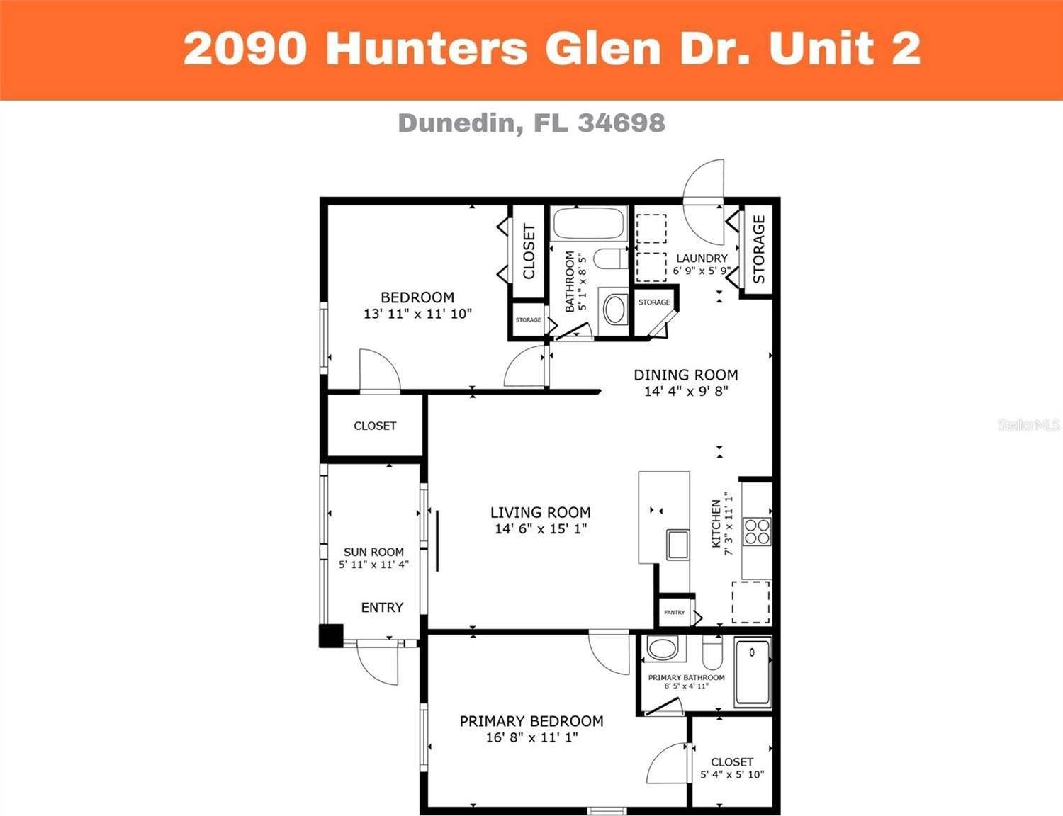 2090 Hunters Glen Drive, Dunedin, FL 34698