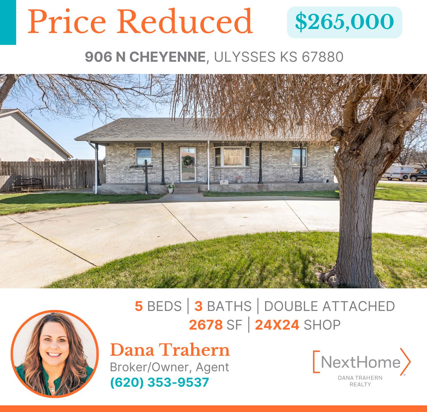 906 N Cheyenne St, Ulysses, KS 67880