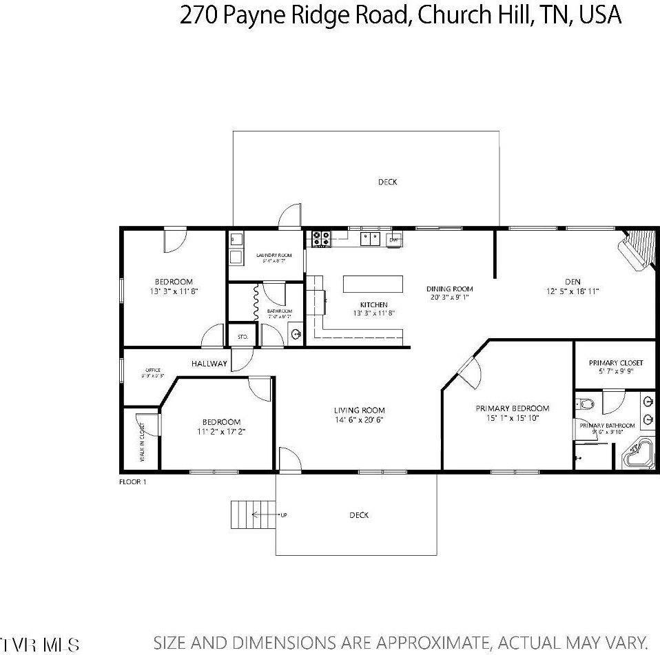 270 Payne Ridge Road, Church Hill, TN 37642