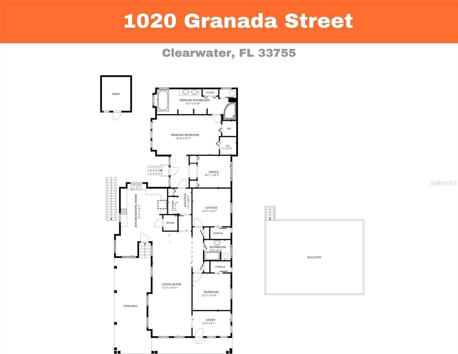 1020 Granada Street, Clearwater, FL 33755