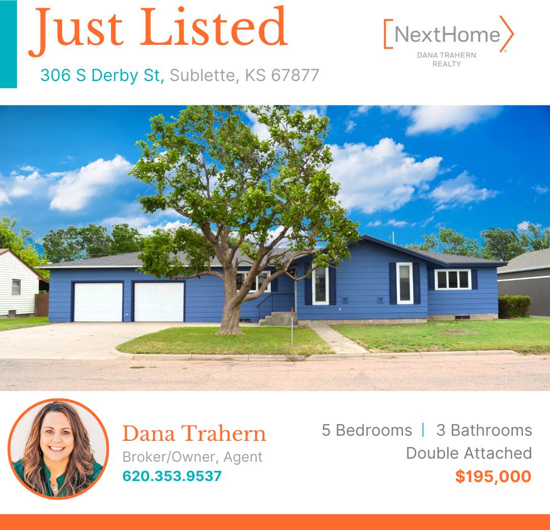 306 S Derby St, Sublette, KS 67877