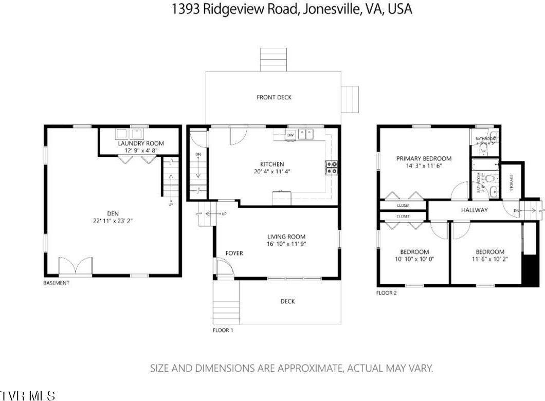 1393 Ridgeview Road, Jonesville, VA 24263