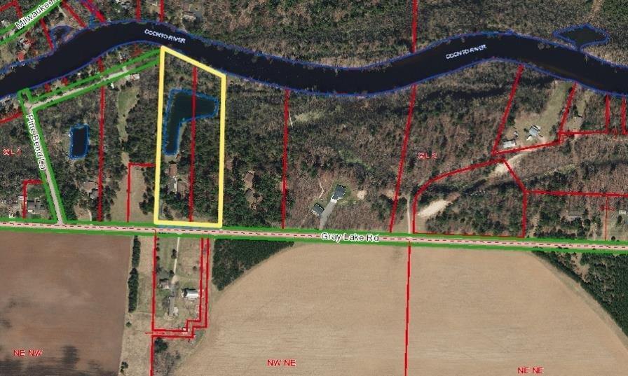 9558 Gray Lake Road, Gillett, WI 54124