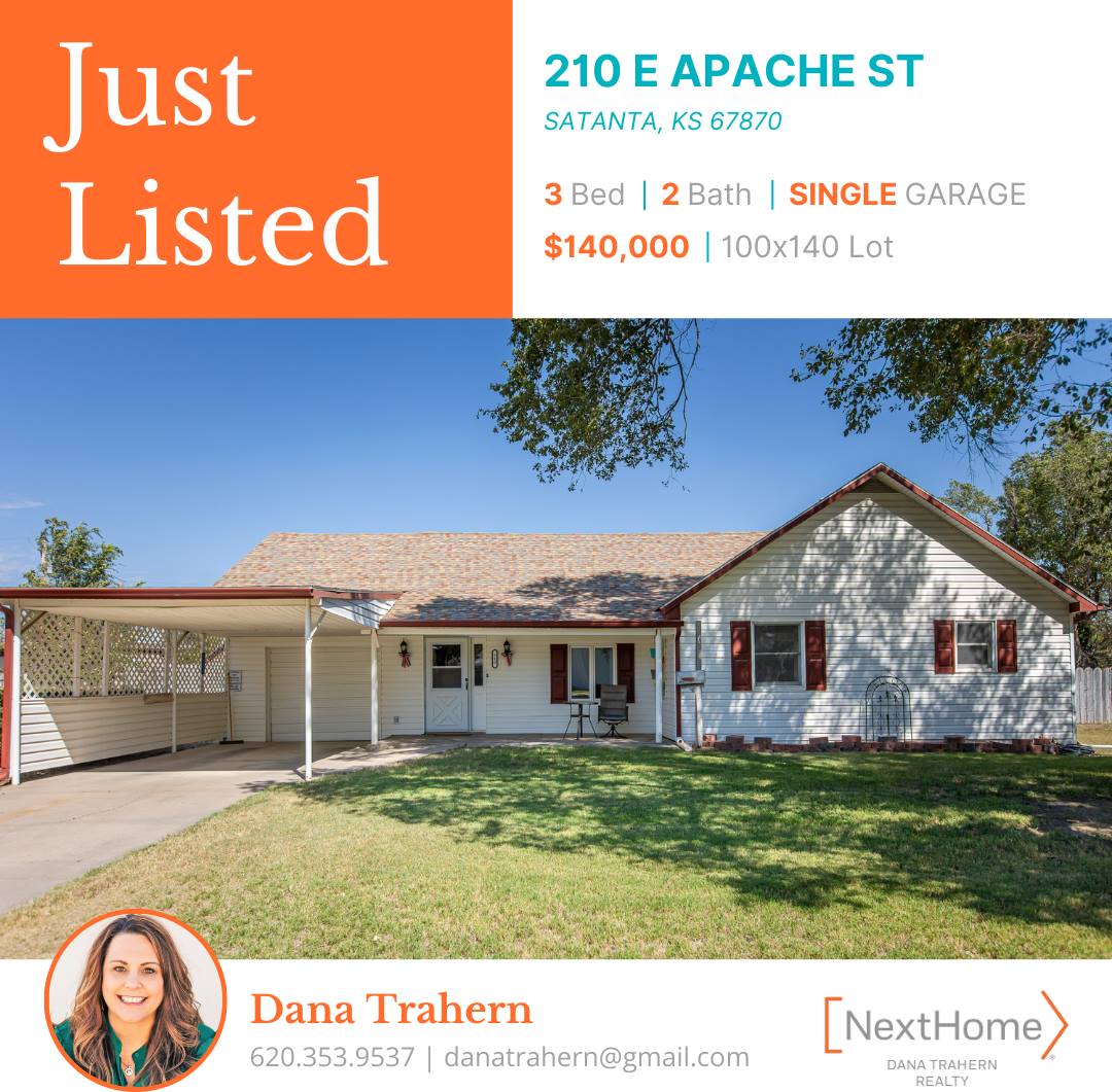 210 E Apache St, Satanta, KS 67870