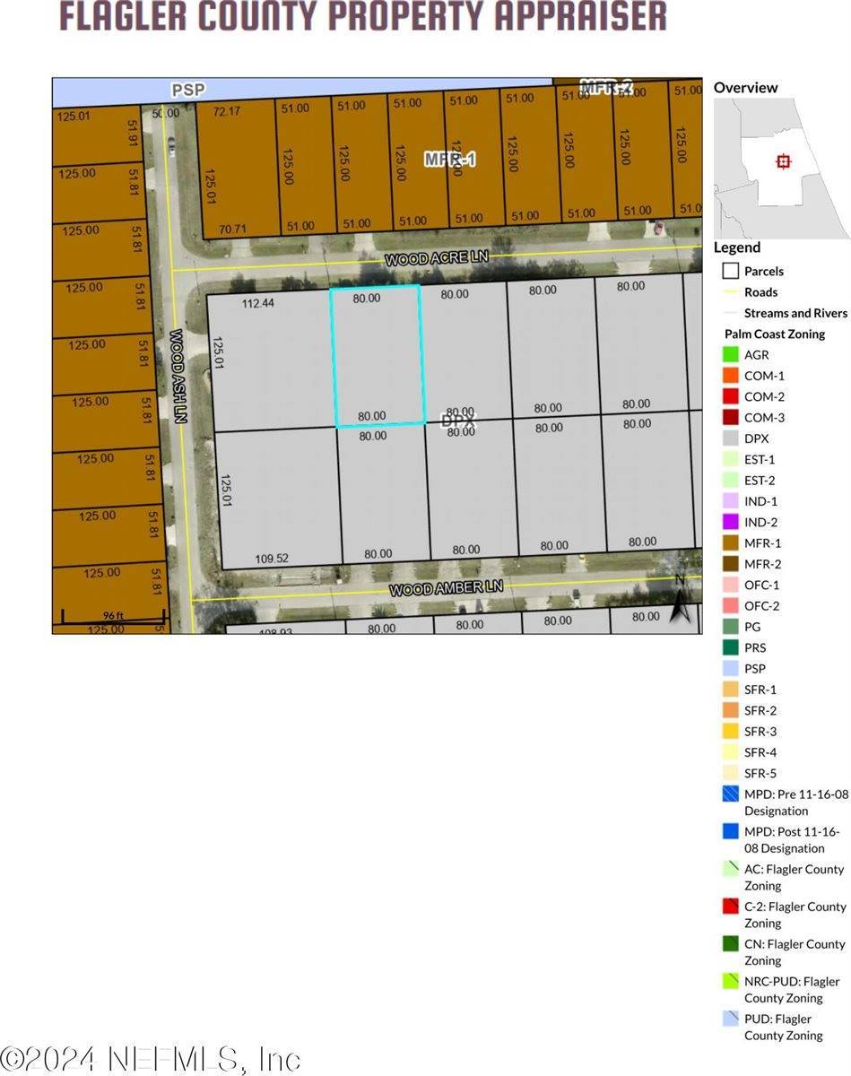 6, 8, 12 Wood Acre Lane, Palm Coast, FL 32164