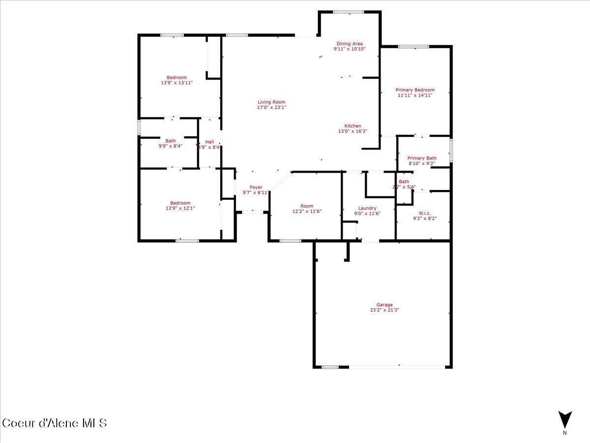 2336 West Roslyn Dr, Post Falls, ID 83854