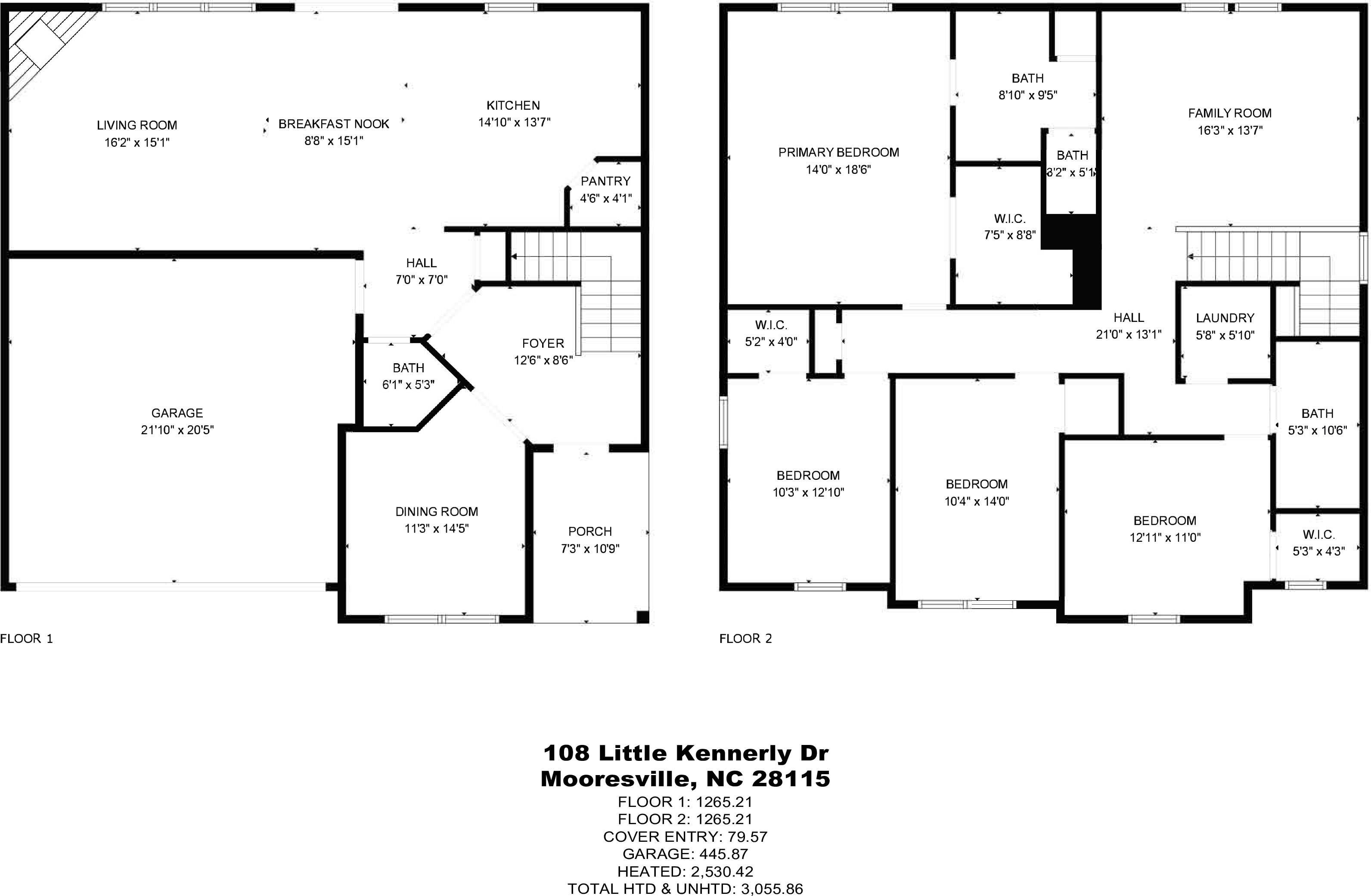 108 Little Kennerly Drive, Mooresville, NC 28115