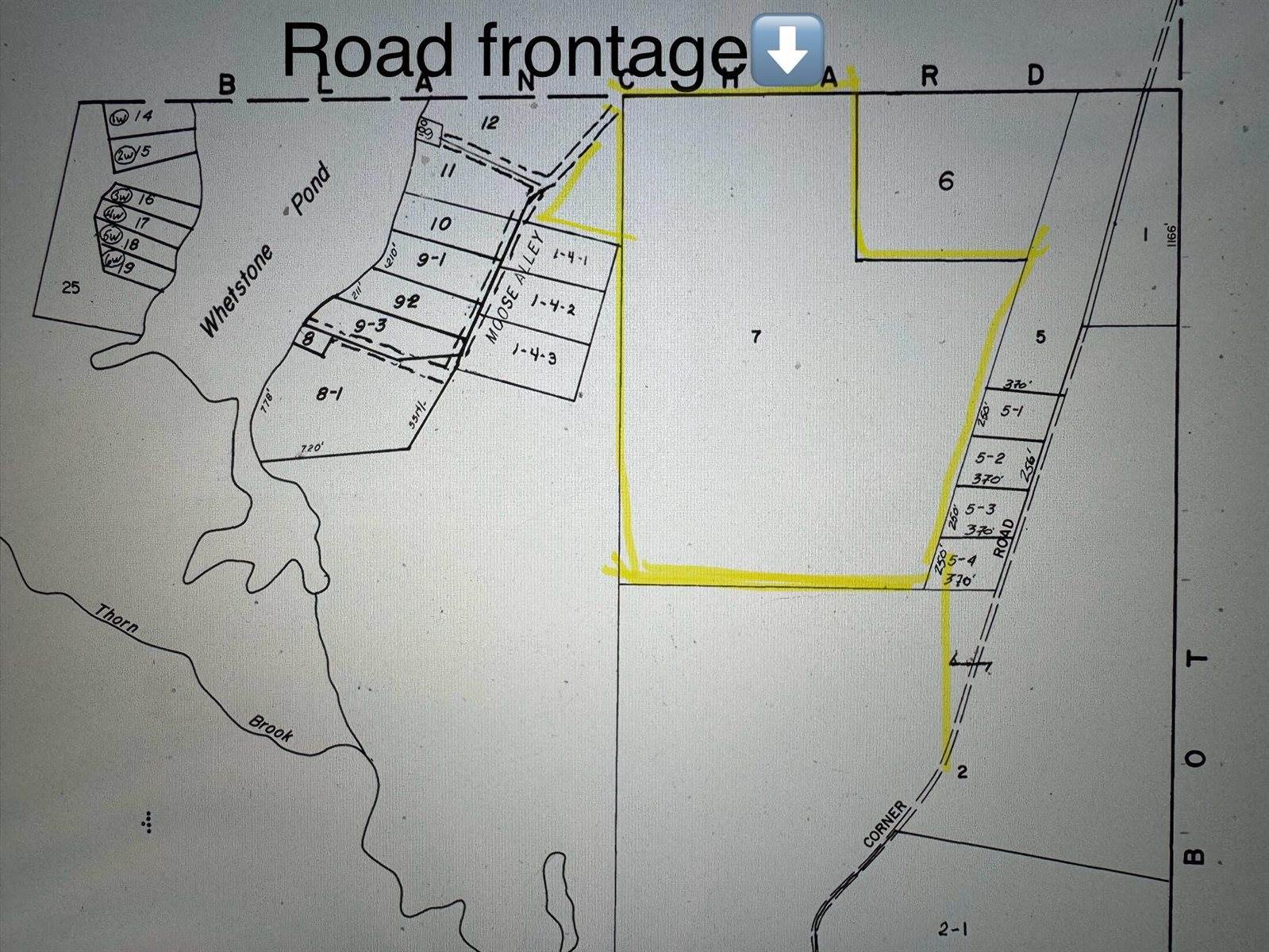 Map7 Lot7 South Shore Road, Kingsbury Plt, ME 04406