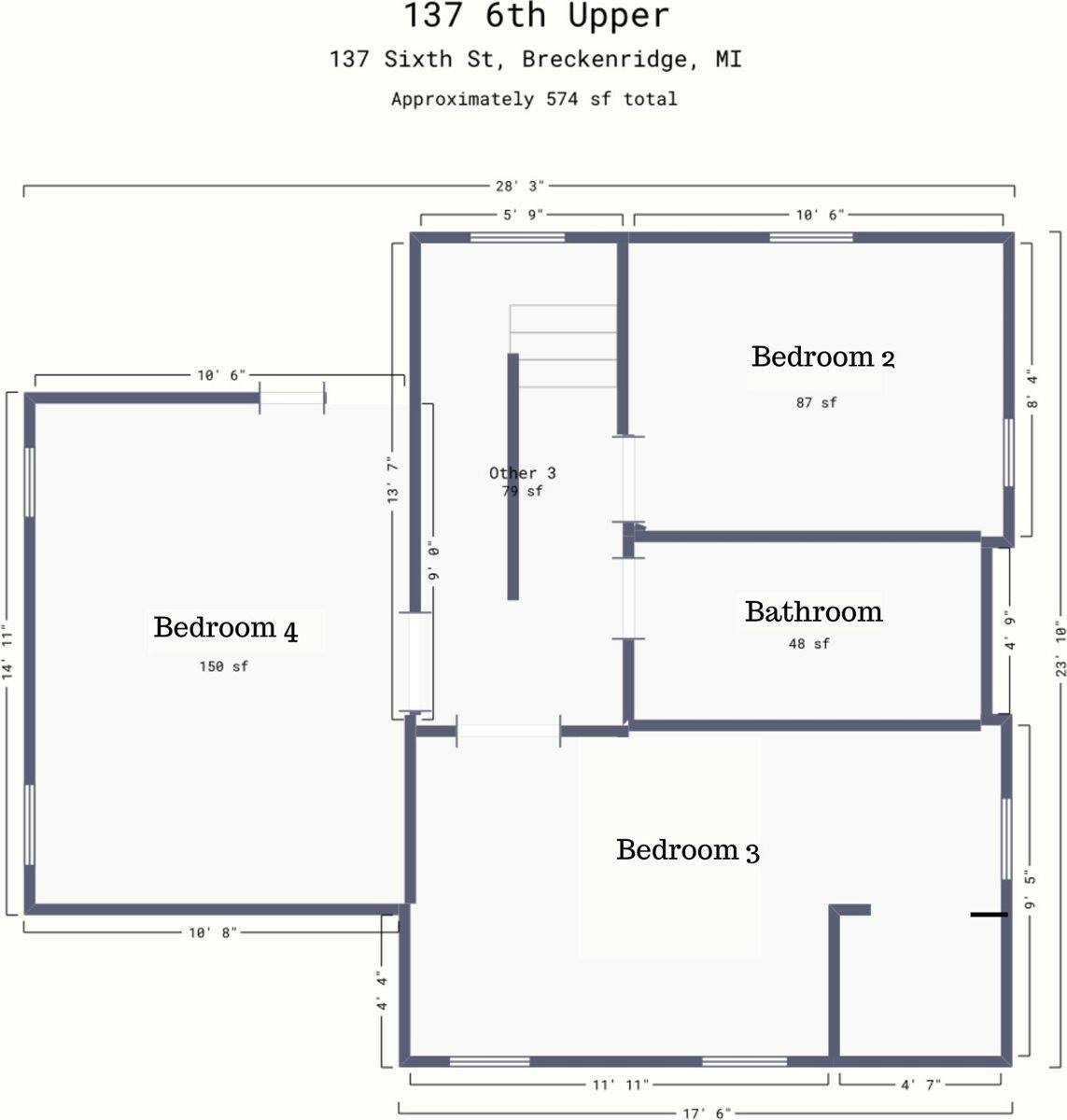 137 6th Street, Breckenridge, MI 48615