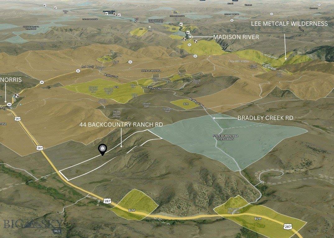 44 Backcountry Ranch Road, Norris, MT 59745