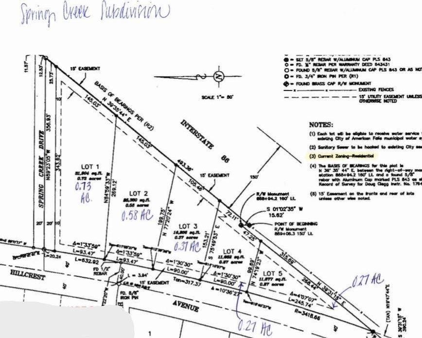 TBD Hillcrest Avenue Lot 1, American Falls, ID 83211