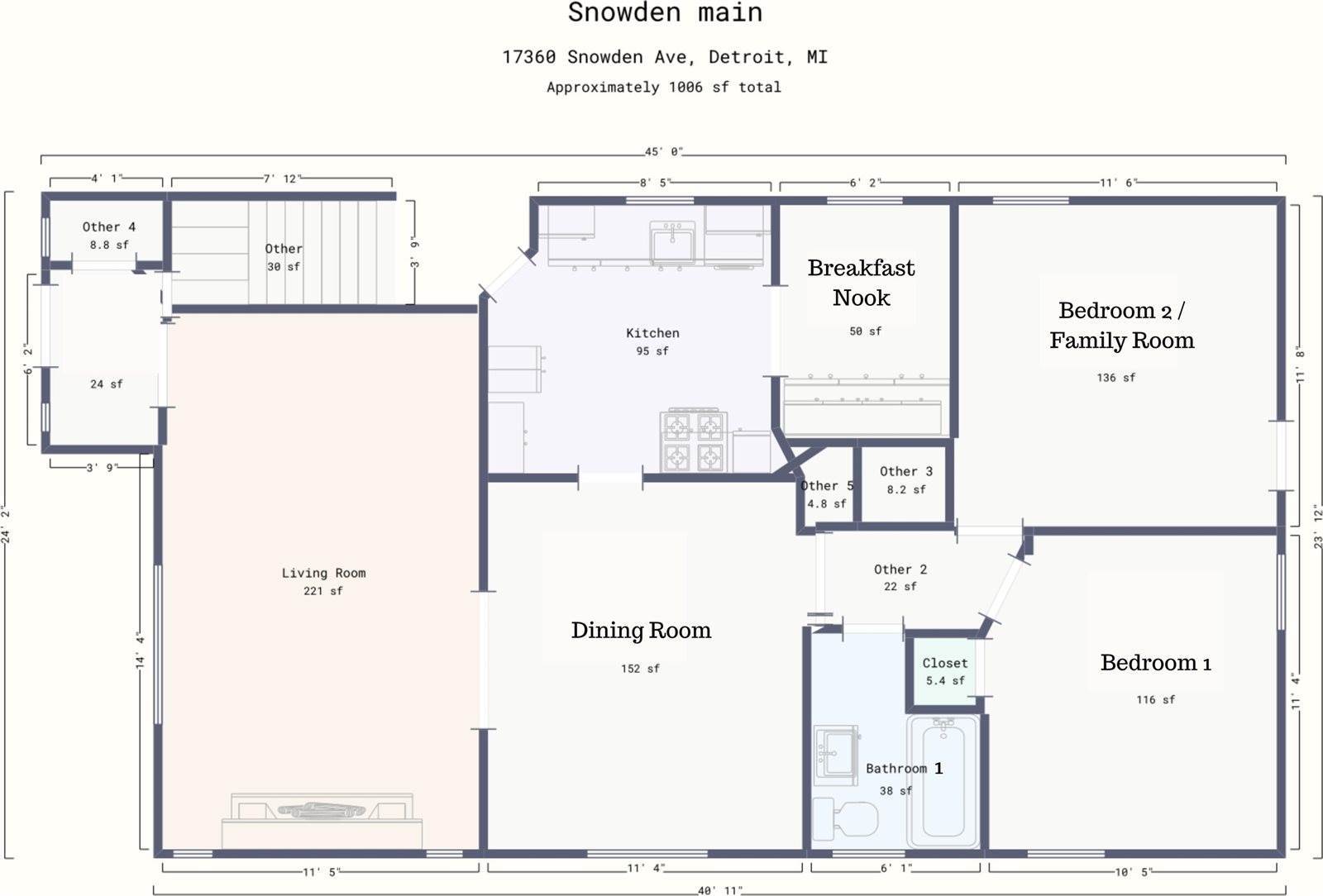 17360 Snowden Street, Detroit, MI 48235