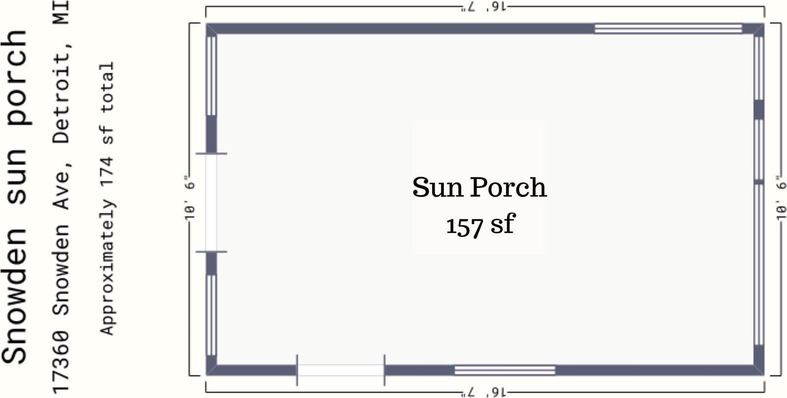 17360 Snowden Street, Detroit, MI 48235