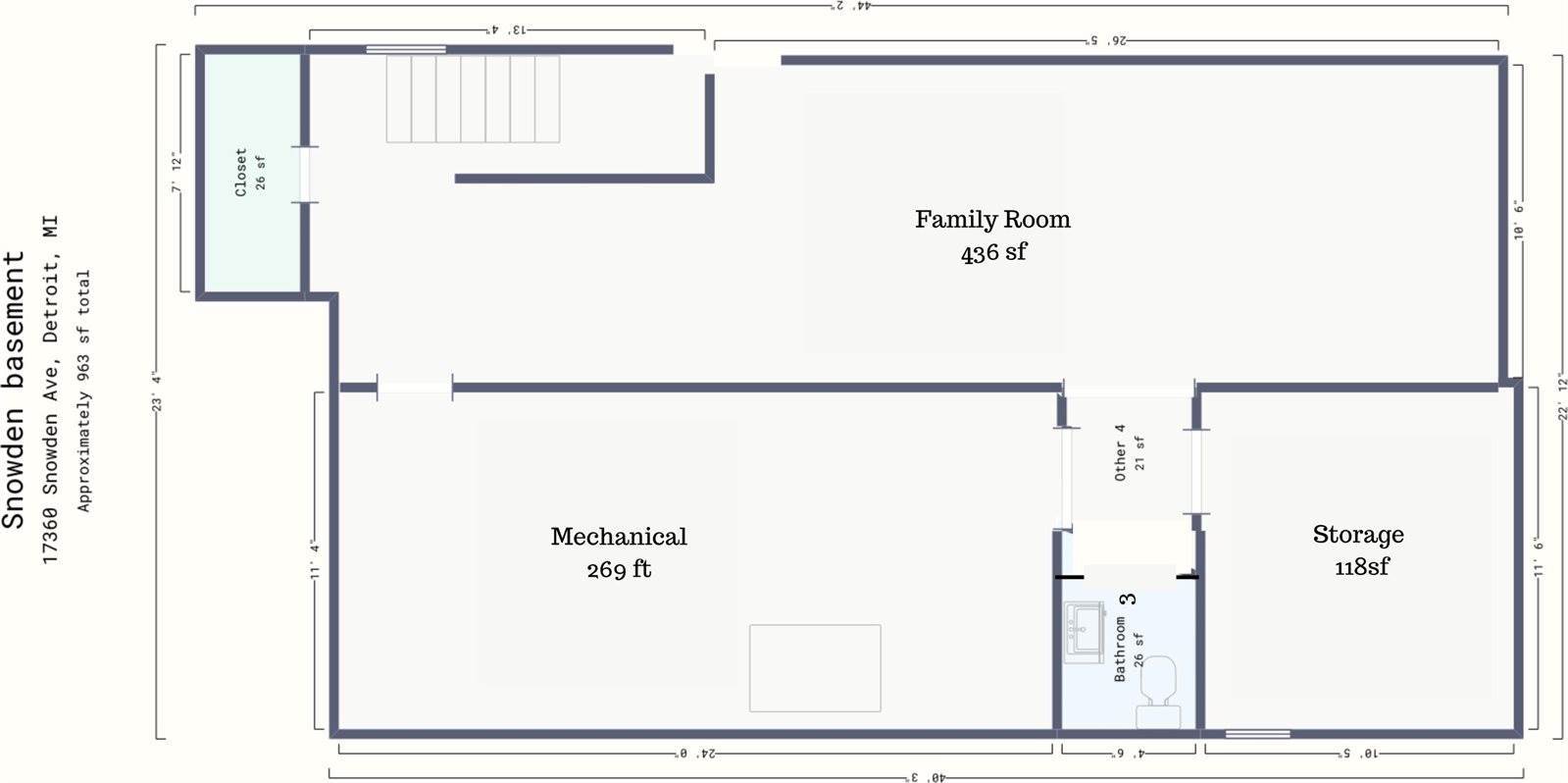 17360 Snowden Street, Detroit, MI 48235