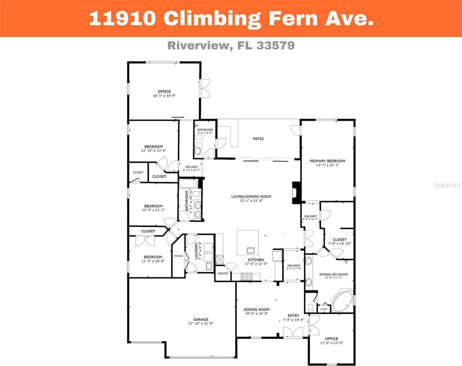 11910 Climbing Fern Avenue, Riverview, FL 33579