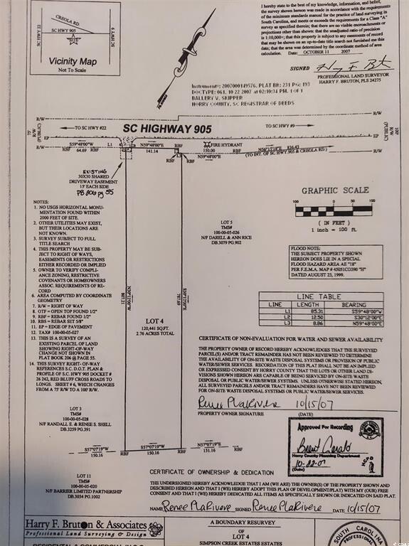 0 Highway 905, Longs, SC 29568