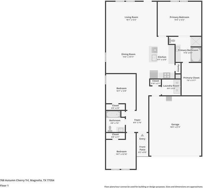 768 Autumn Cherry Trail, Magnolia, TX 77354