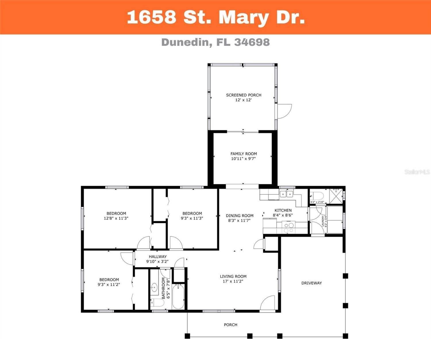 1658 St Mary Drive, Dunedin, FL 34698