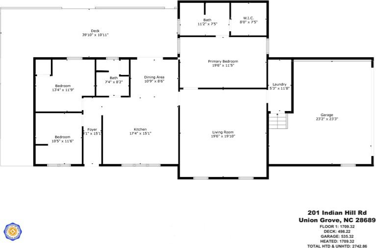 201 Indian Hill Road, Union Grove, NC 28689