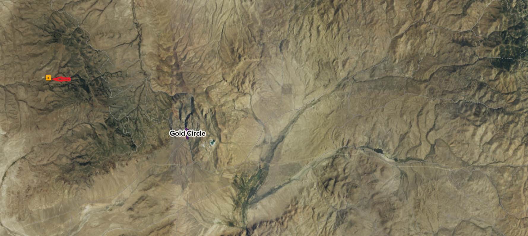 Sec34 TWP40N RGE 44E MDB&M, Midas, NV 89414