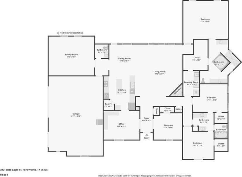 3001 Bald Eagle Court, Fort Worth, TX 76135