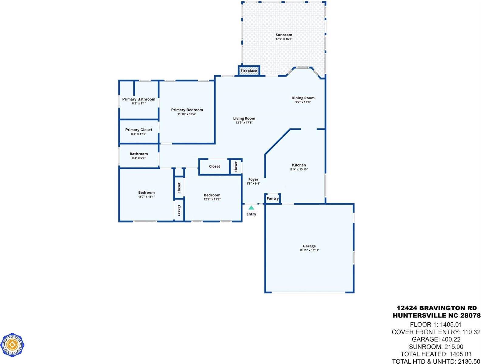 12424 Bravington Road, Huntersville, NC 28078