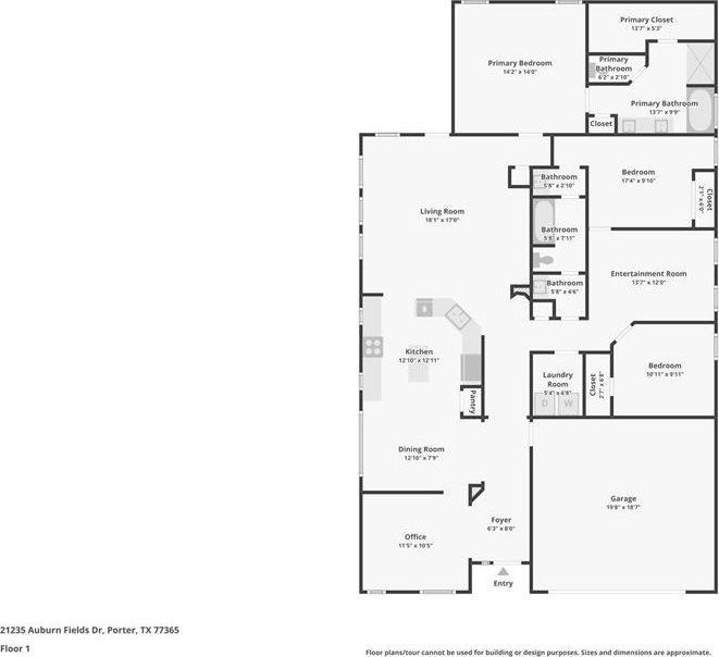 21235 Auburn Fields Drive, Porter, TX 77365