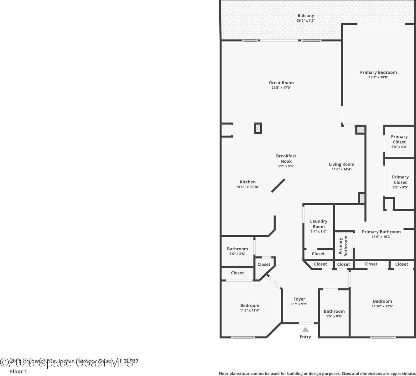 2075 Highway A1a Highway, #2202b, Indian Harbour Beach, FL 32937