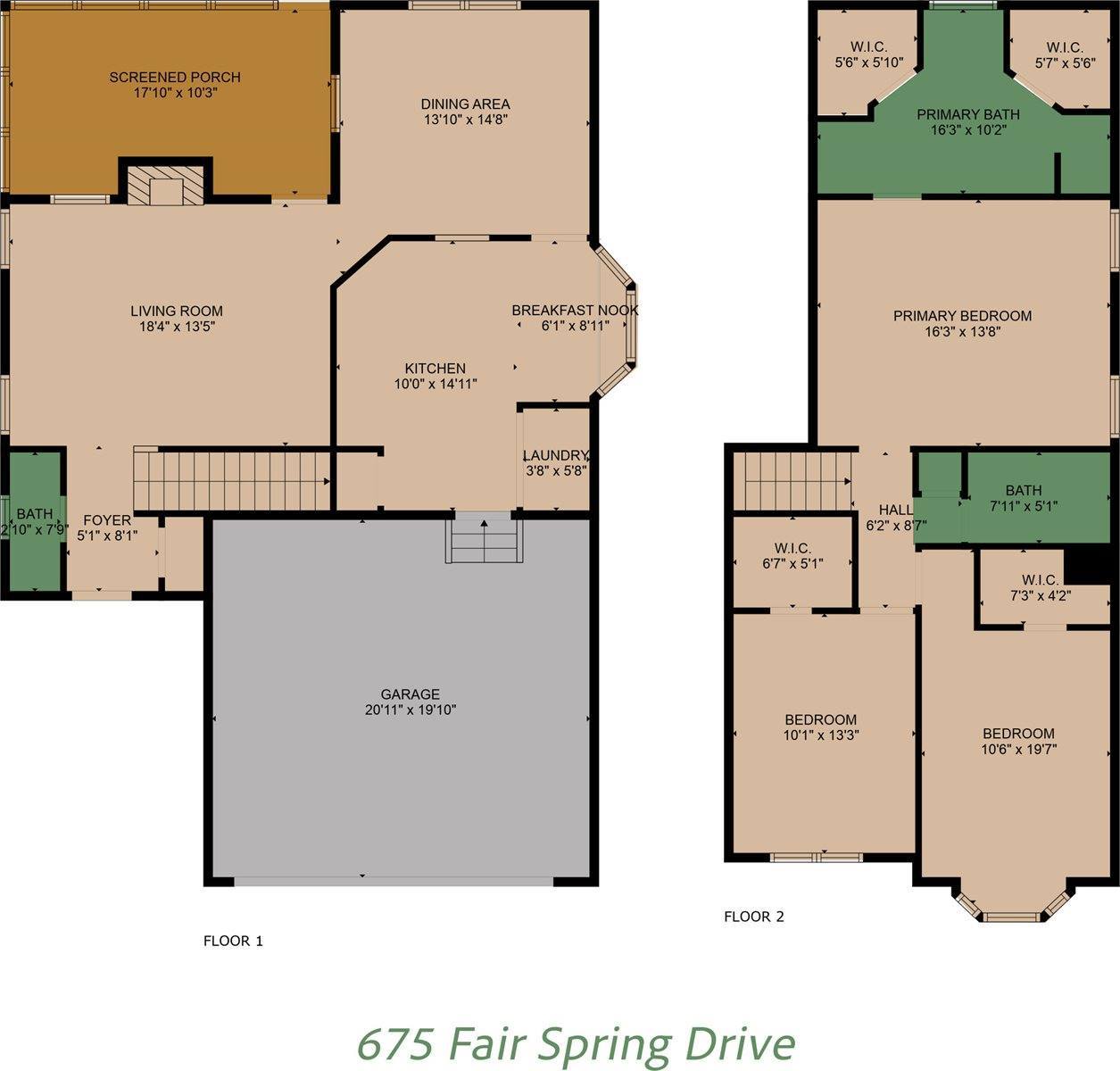 675 Fair Spring Drive, Charleston, SC 29414