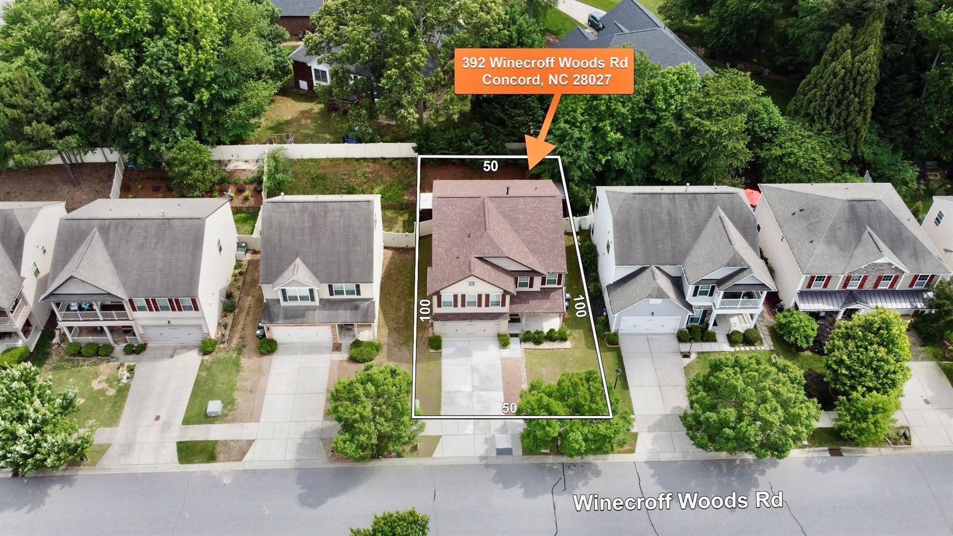 392 Winecoff Woods Drive NW, Concord, NC 28027