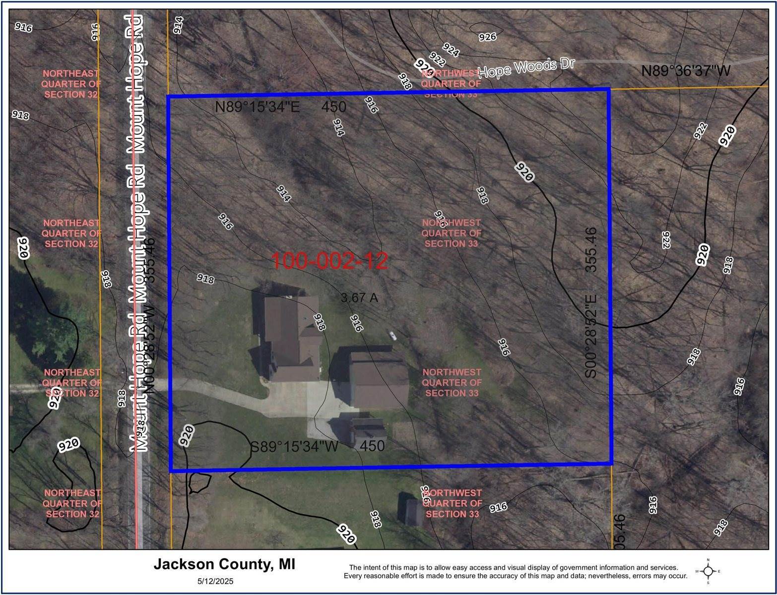 7607 Mt. Hope Road, Grass Lake, MI 49240