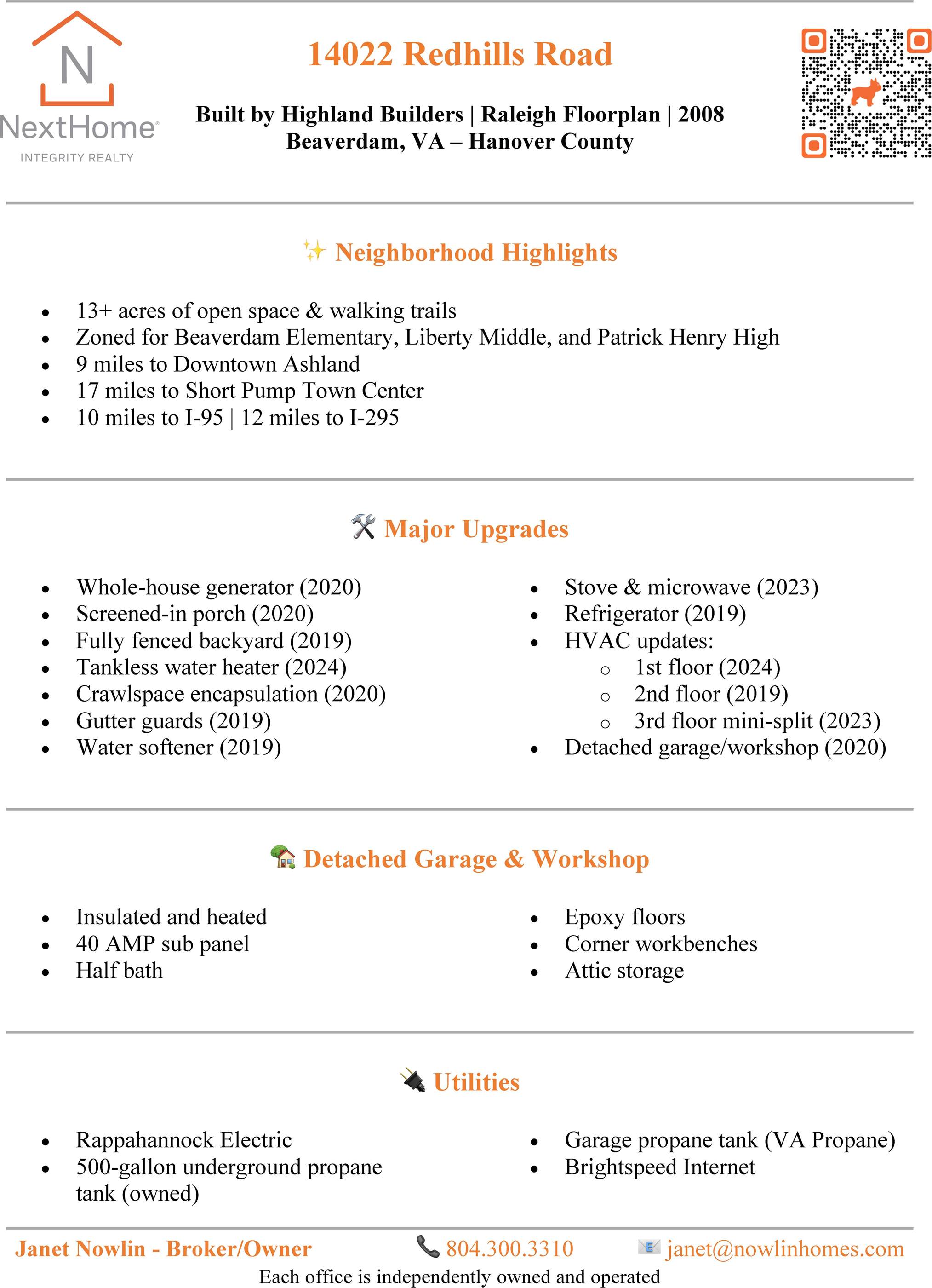 14022 Redhills Road, Hanover County, VA 23015