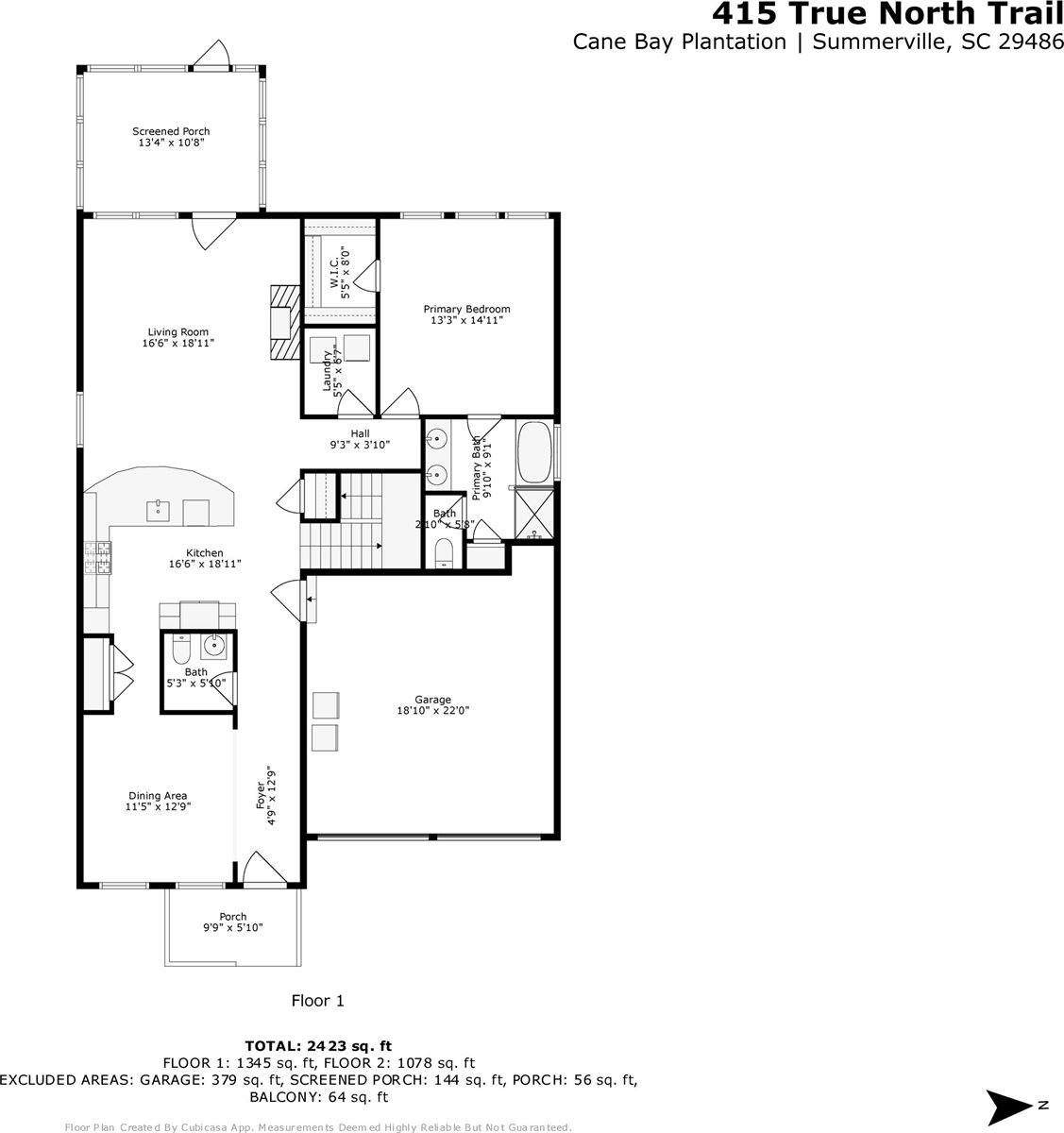415 True North Trail, Summerville, SC 29486