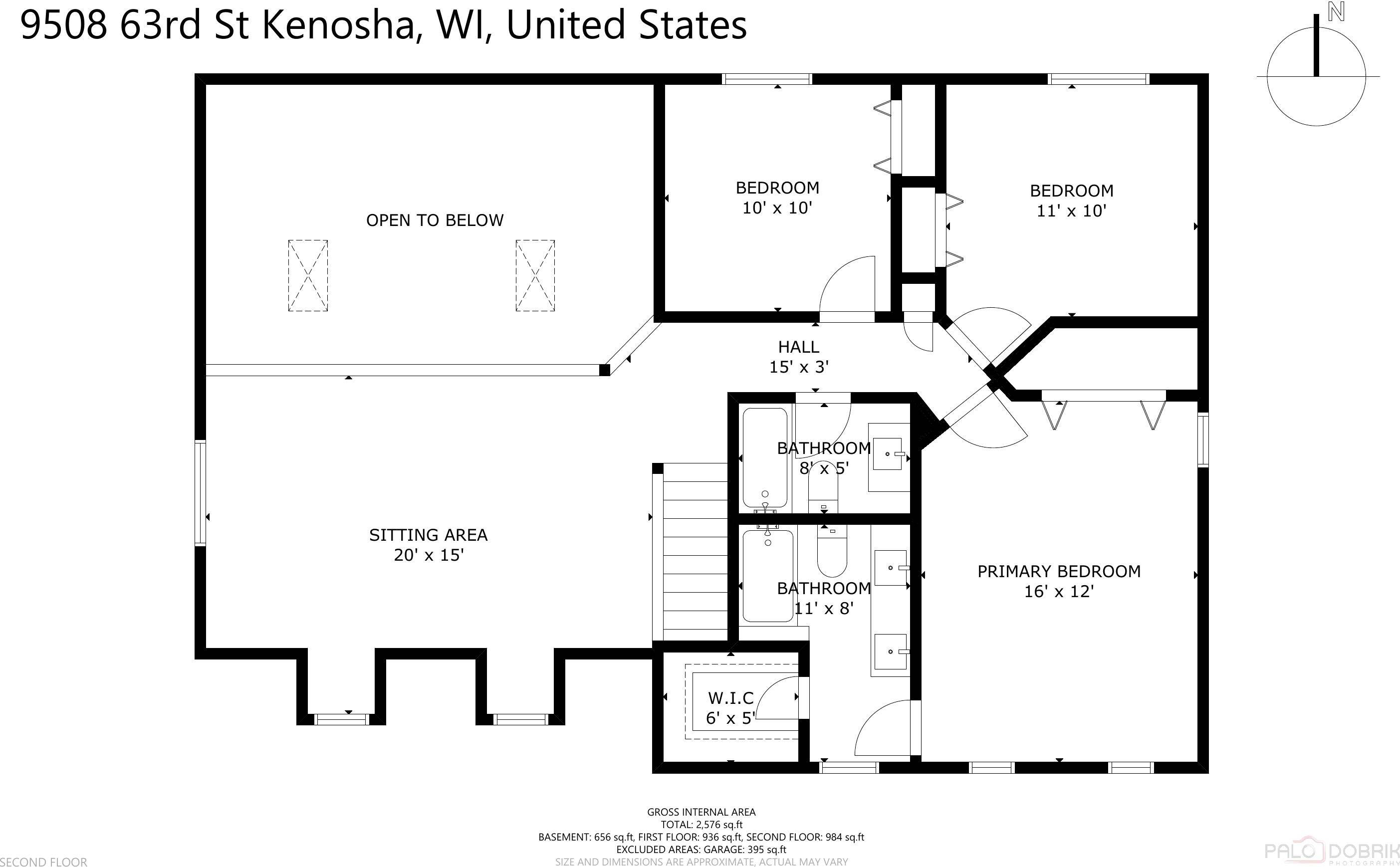 9508 63rd St, Kenosha, WI 53142