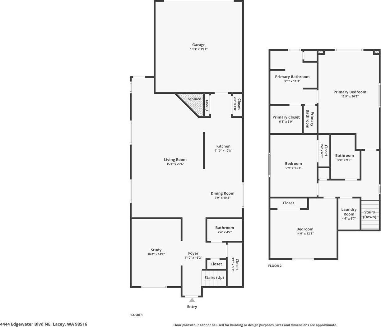 4444 Edgewater Boulevard NE, Lacey, WA 98516